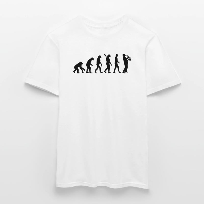 Evolution Saxophone Men's T-Shirt