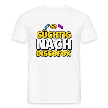 Discofox Tanz lustig Geschenk - Männer T-Shirt - Weiß - Vorne - AI Model Male 178 dark (178cm)
