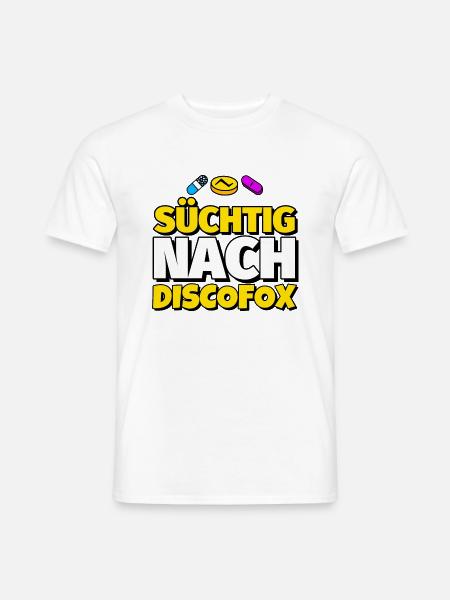 Discofox Tanz lustig Geschenk - Männer T-Shirt - Weiß