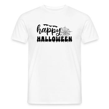 Happy Halloween - Männer T-Shirt - Weiß - Vorne - AI Model Male 178 dark (178cm)