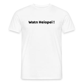 Was für ein verrückter Typ im Ruhrpott - Männer T-Shirt - Weiß - Vorne - AI Model Male 178 dark (178cm)