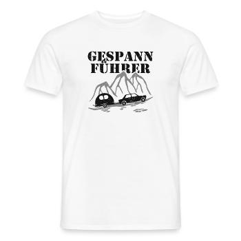 Wohnwagen Gespannführer lustig - Männer T-Shirt - Weiß - Vorne - AI Model Male 178 dark (178cm)