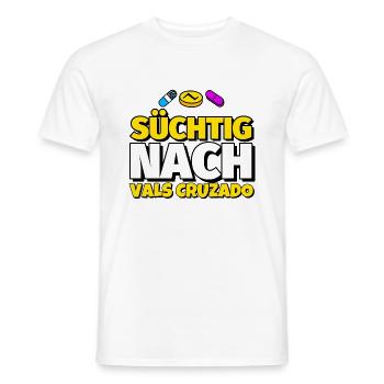 Vals Cruzado Tanz lustig Geschenk - Männer T-Shirt - Weiß - Vorne - AI Model Male 178 dark (178cm)