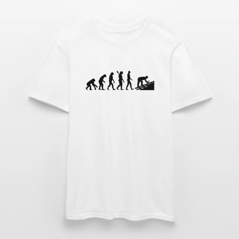 Évolution Couvreur T-shirt homme