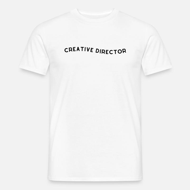 creative director - Männer T-Shirt - Weiß