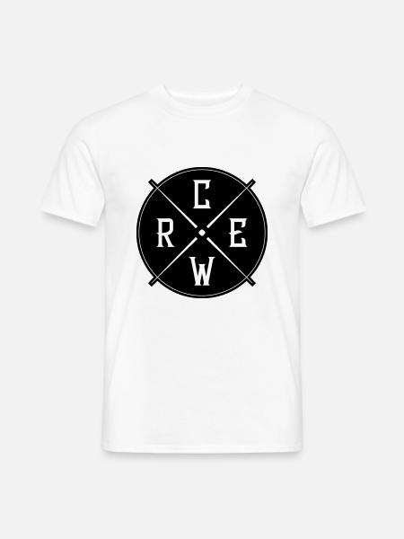 Crew Circle - Men's T-Shirt - white