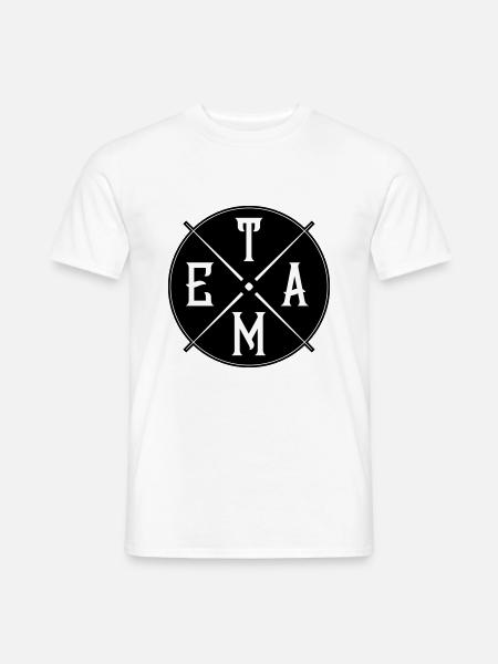 Team Circle - Men's T-Shirt - white