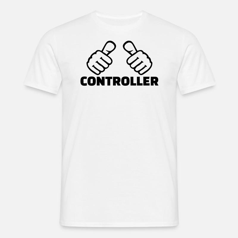 Controller - Men's T-Shirt - white