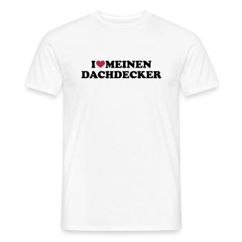 Dachdecker - Männer T-Shirt - Weiß - Vorne - AI Model Male 178 dark (178cm)