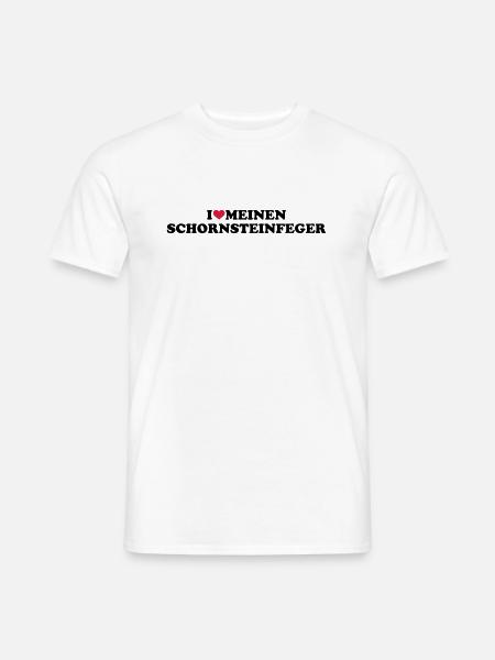 Schornsteinfeger - Männer T-Shirt - Weiß