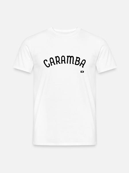 A-008 Caramba - Männer T-Shirt - Weiß
