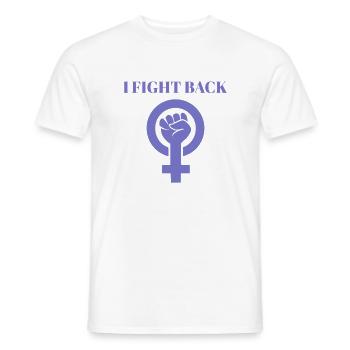 International Women's Day Gift - Men's T-Shirt - white - Front - AI Model Male 178 dark (178cm)