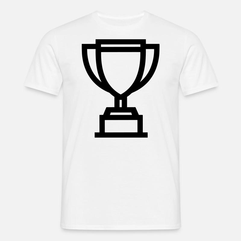 Trophäe - Männer T-Shirt - Weiß