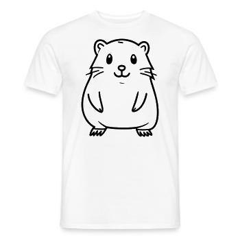 Marmot - Men's T-Shirt - white - Front - AI Model Male 178 dark (178cm)