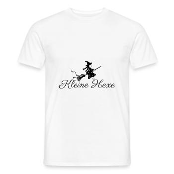 kleine Hexe - Männer T-Shirt - Weiß - Vorne - AI Model Male 178 dark (178cm)