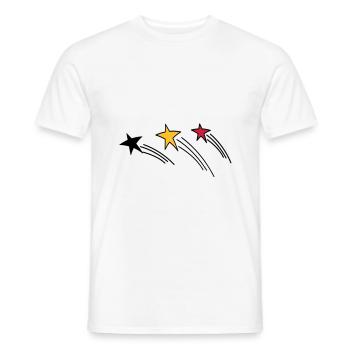 Deutschland - Männer T-Shirt - Weiß - Vorne - AI Model Male 178 dark (178cm)