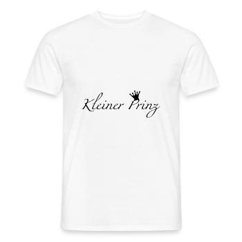 Kleiner Prinz mit Krone - Männer T-Shirt - Weiß - Vorne - AI Model Male 178 dark (178cm)