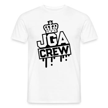 Junggesellenabschied Jga Crew - Männer T-Shirt - Weiß - Vorne - AI Model Male 178 dark (178cm)