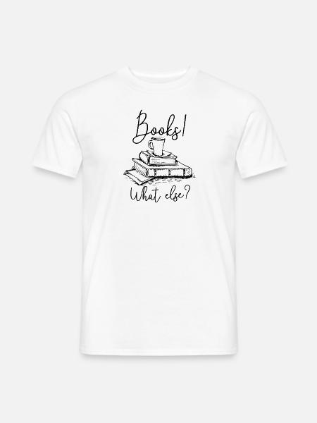 0102 Bücher! Lesen | Buchliebhaber | Leser - Männer T-Shirt - Weiß