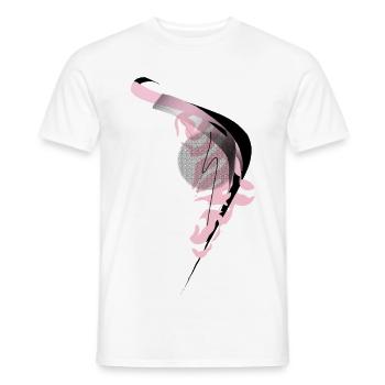 Danse du Dragon - T-shirt homme - blanc - Devant - AI Model Male 178 dark (178cm)
