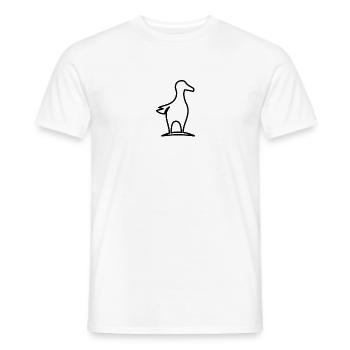 Maritime Seagull - Men's T-Shirt - white - Front - AI Model Male 178 dark (178cm)