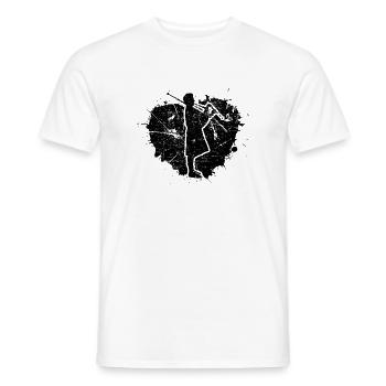 Cornemuse Cornemuse Cornemuse - T-shirt homme - blanc - Devant - AI Model Male 178 dark (178cm)