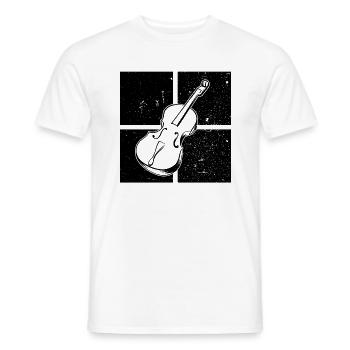 Cello Cellospieler Cellist - Männer T-Shirt - Weiß - Vorne - AI Model Male 178 dark (178cm)