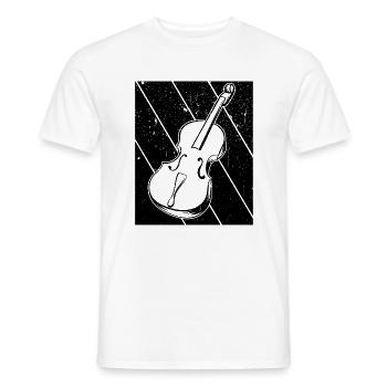 Cello Cellospieler Cellist - Männer T-Shirt - Weiß - Vorne - AI Model Male 178 dark (178cm)
