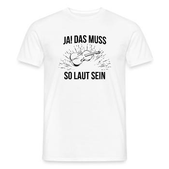 Cello Cellospieler Cellist - Männer T-Shirt - Weiß - Vorne - AI Model Male 178 dark (178cm)