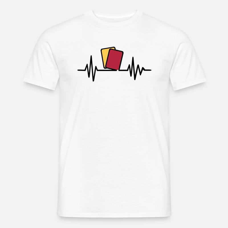 Schiedsrichter - Männer T-Shirt - Weiß