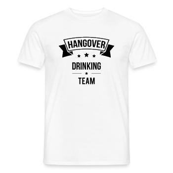 Hangover - Männer T-Shirt - Weiß - Vorne - AI Model Male 178 dark (178cm)