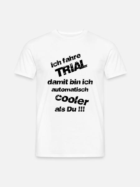 Cooler als Du - Männer T-Shirt - Weiß