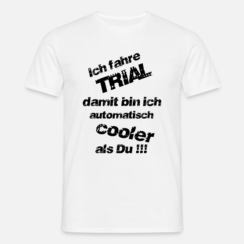 Cooler als Du - Männer T-Shirt - Weiß
