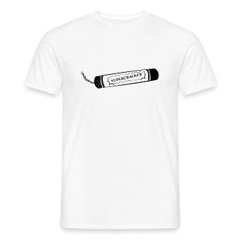 Pyro Allumeurs pyro - T-shirt homme - blanc - Devant - AI Model Male 178 dark (178cm)