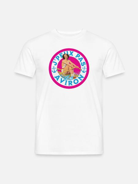 J peux pas j ai aviron - T-shirt homme - blanc