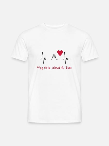 2541614 10819764 Koeln - Männer T-Shirt - Weiß