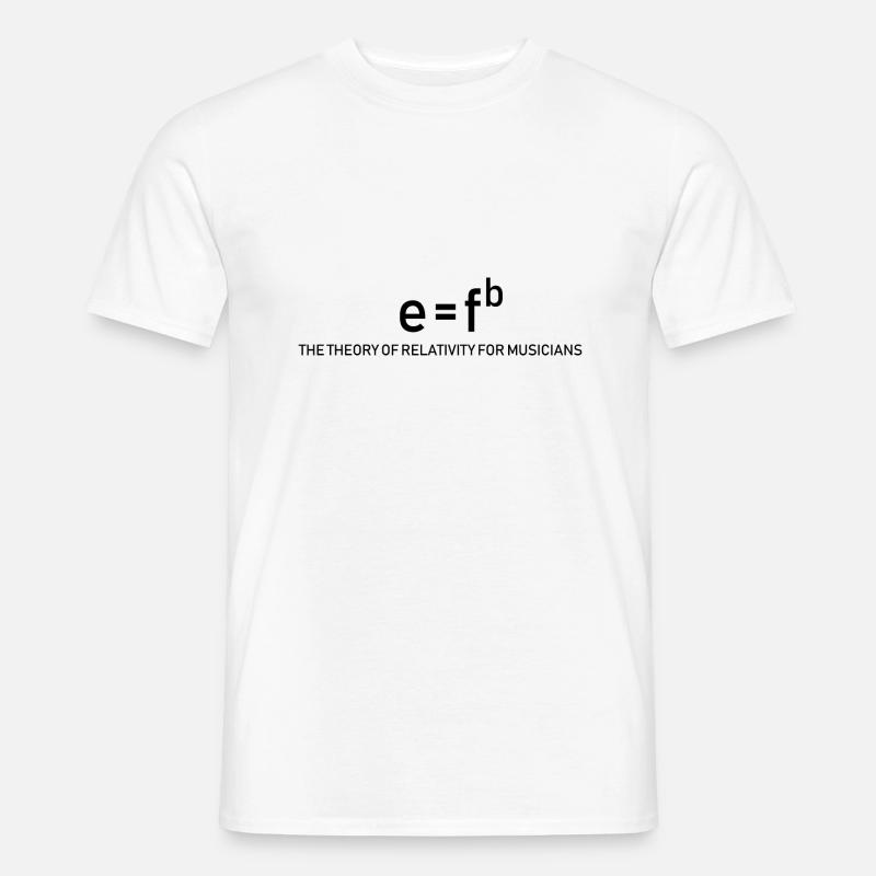 Music Formula Math Nerd Gift - T-shirt homme - blanc