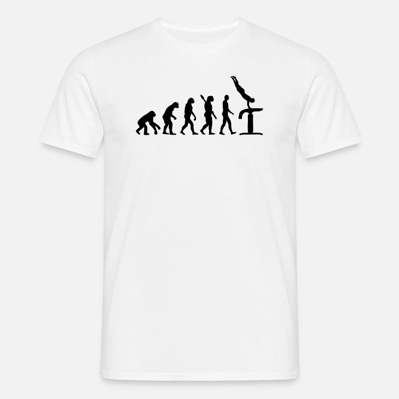 Evolution Gymnastics - Men's T-Shirt - white