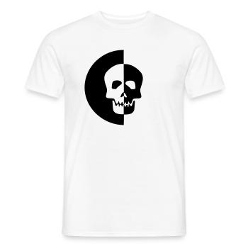 motorcycle - Men's T-Shirt - white - Front - AI Model Male 178 dark (178cm)