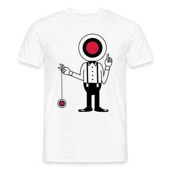 jojo - T-shirt homme - blanc - Devant - AI Model Male 178 dark (178cm)