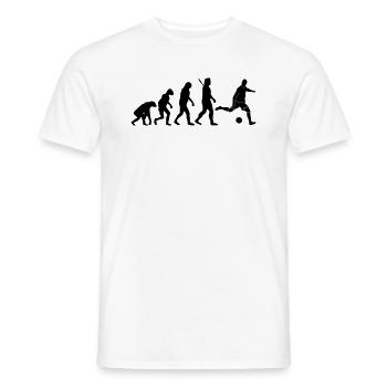 Fußball - Soccer - Männer T-Shirt - Weiß - Vorne - AI Model Male 178 dark (178cm)