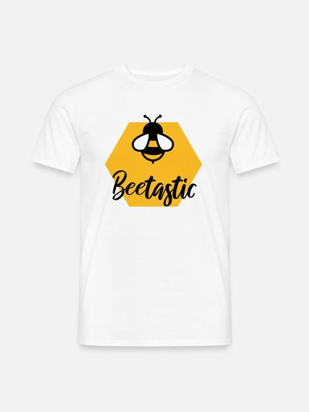 Beetastic - Männer T-Shirt - Weiß