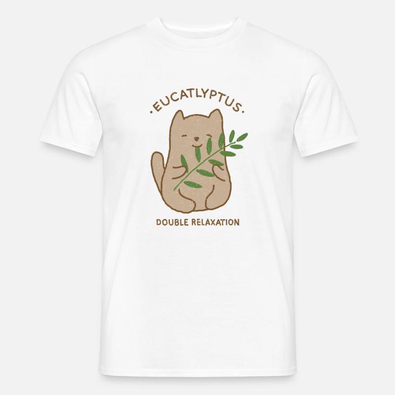 EUCATLYPTUS - Men's T-Shirt - white