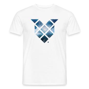 North - Men's T-Shirt - white - Front - AI Model Male 178 dark (178cm)