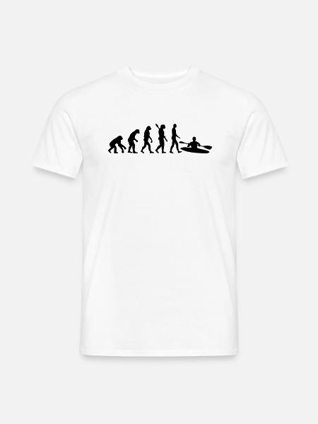 Evolution Kayak - Men's T-Shirt - white