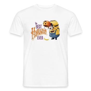 Minions Dave Bestes Halloween - Männer T-Shirt - Weiß - Vorne - AI Model Male 178 dark (178cm)