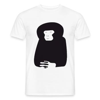 PENSO II - Männer T-Shirt - Weiß - Vorne - AI Model Male 178 dark (178cm)