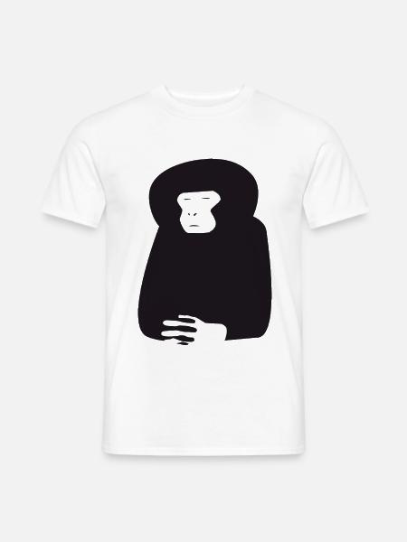 PENSO II - Männer T-Shirt - Weiß