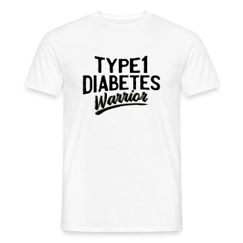 Diabète Insuline Dire Drôle Drôle Idée Cadeau - T-shirt homme - blanc - Devant - AI Model Male 178 dark (178cm)