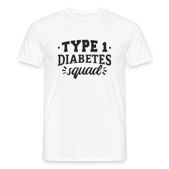 Diabète Insuline Dire Drôle Drôle Idée Cadeau - T-shirt homme - blanc - Devant - AI Model Male 178 dark (178cm)